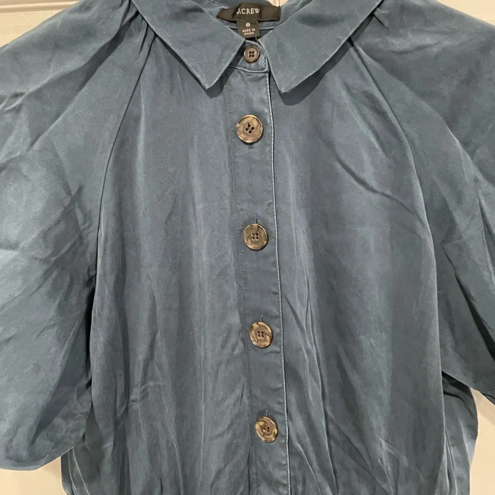 J. Crew Drapey belted jumpsuit, size M - Picture 4 of 9